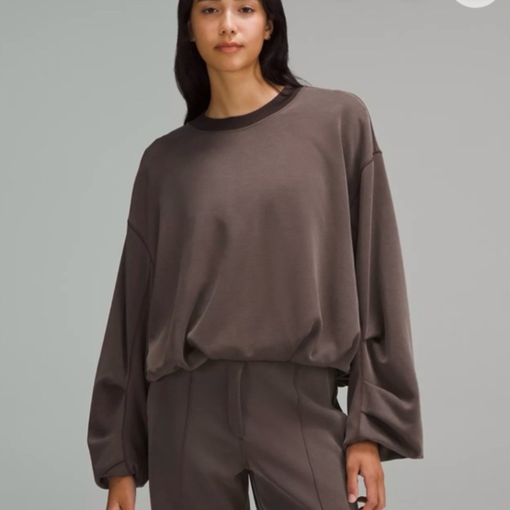 Lululemon Softstreme Voluminous Sleeve Pullover